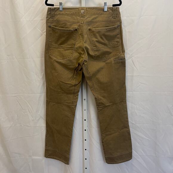 Kuhl Free Rydr Vintage Patina Jeans - Mens Size 33x32 - Light Brown - Picture 5 of 7